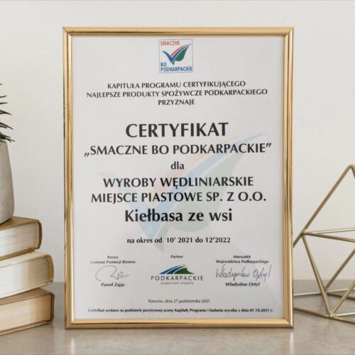 vertical certificate of achievement mockup with books